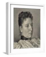 Portrait of Anna Boch, 1894-Georges Lemmen-Framed Giclee Print