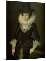 Portrait of Anna Boudaen Courten-Salomon Mesdach-Mounted Art Print