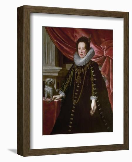 Portrait of Anna De Medici by Justus Sustermans-null-Framed Giclee Print