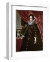 Portrait of Anna De Medici by Justus Sustermans-null-Framed Giclee Print