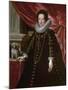 Portrait of Anna De Medici by Justus Sustermans-null-Mounted Giclee Print