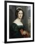 Portrait of Anna Hillmaier, 1829-Joseph Karl Stieler-Framed Giclee Print