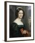 Portrait of Anna Hillmaier, 1829-Joseph Karl Stieler-Framed Giclee Print