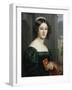 Portrait of Anna Hillmaier, 1829-Joseph Karl Stieler-Framed Giclee Print