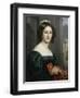 Portrait of Anna Hillmaier, 1829-Joseph Karl Stieler-Framed Giclee Print