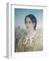 Portrait of Anna Maria Ribeiro Da Silva-null-Framed Giclee Print