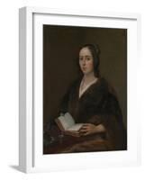 Portrait of Anna Maria Van Schurman (1607-167), 1649-Jan Lievens-Framed Giclee Print
