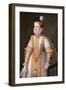 Portrait of Anna of Austria, Queen Consort of Spain, 1571-Alonso Sánchez Coello-Framed Giclee Print