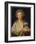 Portrait of Anna Oraczewska with the Dog, 1789-Anton Graff-Framed Giclee Print