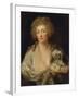 Portrait of Anna Oraczewska with the Dog, 1789-Anton Graff-Framed Giclee Print