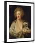 Portrait of Anna Oraczewska with the Dog, 1789-Anton Graff-Framed Giclee Print