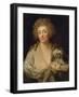 Portrait of Anna Oraczewska with the Dog, 1789-Anton Graff-Framed Giclee Print