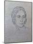 Portrait of Anna Pavlova-Leon Bakst-Mounted Giclee Print