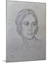 Portrait of Anna Pavlova-Leon Bakst-Mounted Giclee Print