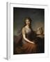 Portrait of Anna Pitt, as Hebe, 1792-Elisabeth Louise Vigee-LeBrun-Framed Giclee Print