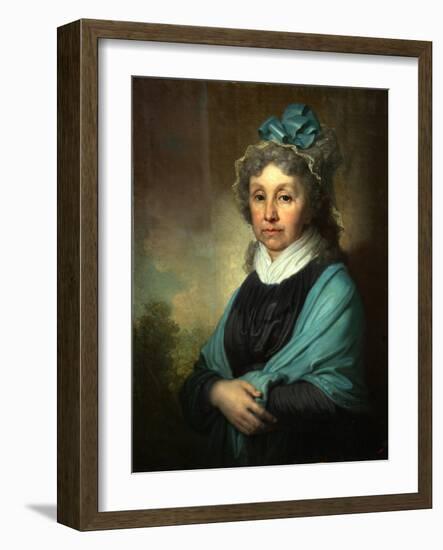 Portrait of Anna Sergeyevna Bezobrazova, End 1790S-Vladimir Lukich Borovikovsky-Framed Giclee Print