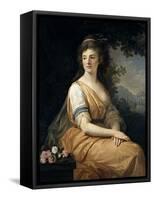 Portrait of Anna Von Escher Van Muralt, Ca. 1800-Angelica Kauffmann-Framed Stretched Canvas