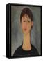 Portrait of Anna Zborowska-Amedeo Modigliani-Framed Stretched Canvas