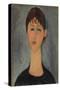 Portrait of Anna Zborowska-Amedeo Modigliani-Stretched Canvas