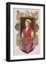 Portrait of Anne Boleyn 2nd Queen of Henry VIII from "Memoirs of the Court of Queen Elizabeth"-Sarah Countess Of Essex-Framed Giclee Print