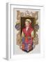 Portrait of Anne Boleyn 2nd Queen of Henry VIII from "Memoirs of the Court of Queen Elizabeth"-Sarah Countess Of Essex-Framed Giclee Print