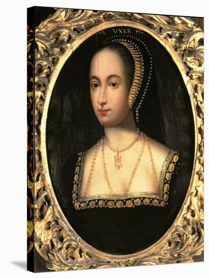 Portrait of Anne Boleyn (C.1507-36), 1533-null-Stretched Canvas