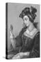 Portrait of Anne Boleyn-null-Stretched Canvas