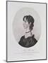 Portrait of Anne Bronte from a Drawing in the Possession of the Rev. A. B. Nicholls-Charlotte Bronte-Mounted Giclee Print