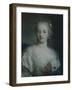 Portrait of Anne Carlotta Gauthier-Rosalba Carriera-Framed Giclee Print