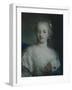 Portrait of Anne Carlotta Gauthier-Rosalba Carriera-Framed Giclee Print