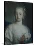 Portrait of Anne Carlotta Gauthier-Rosalba Carriera-Stretched Canvas