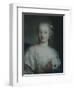 Portrait of Anne Carlotta Gauthier-Rosalba Carriera-Framed Giclee Print