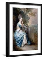 Portrait of Anne, Countess of Chesterfield-Thomas Gainsborough-Framed Giclee Print