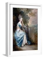 Portrait of Anne, Countess of Chesterfield-Thomas Gainsborough-Framed Giclee Print