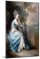 Portrait of Anne, Countess of Chesterfield-Thomas Gainsborough-Mounted Giclee Print