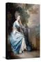 Portrait of Anne, Countess of Chesterfield-Thomas Gainsborough-Stretched Canvas