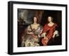 Portrait of Anne Dalkeith, and Anne Kirke, 1630S-Sir Anthony Van Dyck-Framed Giclee Print