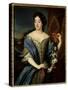 Portrait of Anne De Baviere (1648-1723)-Pierre Gobert-Stretched Canvas