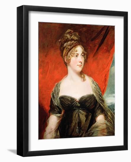 Portrait of Anne Garbett-John Hoppner-Framed Giclee Print