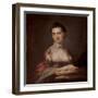 Portrait of Anne Gibbes, Mrs Edward Thomas, 1767 (Oil on Canvas)-John Wollaston-Framed Giclee Print