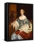 Portrait of Anne Lady Rivers-Peter Lely-Framed Stretched Canvas