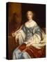 Portrait of Anne Lady Rivers-Peter Lely-Stretched Canvas