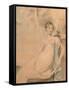 Portrait of Anne Lucy Poulett, Lady Nugent-John Downman-Framed Stretched Canvas