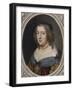 Portrait of Anne of Austria (1601-1066)-Robert Nanteuil-Framed Giclee Print