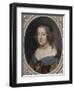 Portrait of Anne of Austria (1601-1066)-Robert Nanteuil-Framed Giclee Print