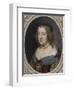 Portrait of Anne of Austria (1601-1066)-Robert Nanteuil-Framed Giclee Print