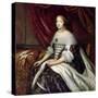 Portrait of Anne of Austria (1601-166)-Henri Beaubrun-Stretched Canvas