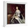 Portrait of Anne of Austria (1601-166)-Henri Beaubrun-Framed Giclee Print