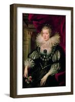 Portrait of Anne of Austria (1601-66) Infanta of Spain, Queen of France and Navarre-Peter Paul Rubens-Framed Giclee Print