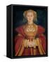 Portrait of Anne of Cleves (1515-57) 1539-Hans Holbein the Younger-Framed Stretched Canvas